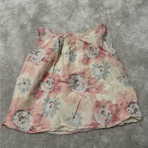 Floral bonboint blouse for girls
